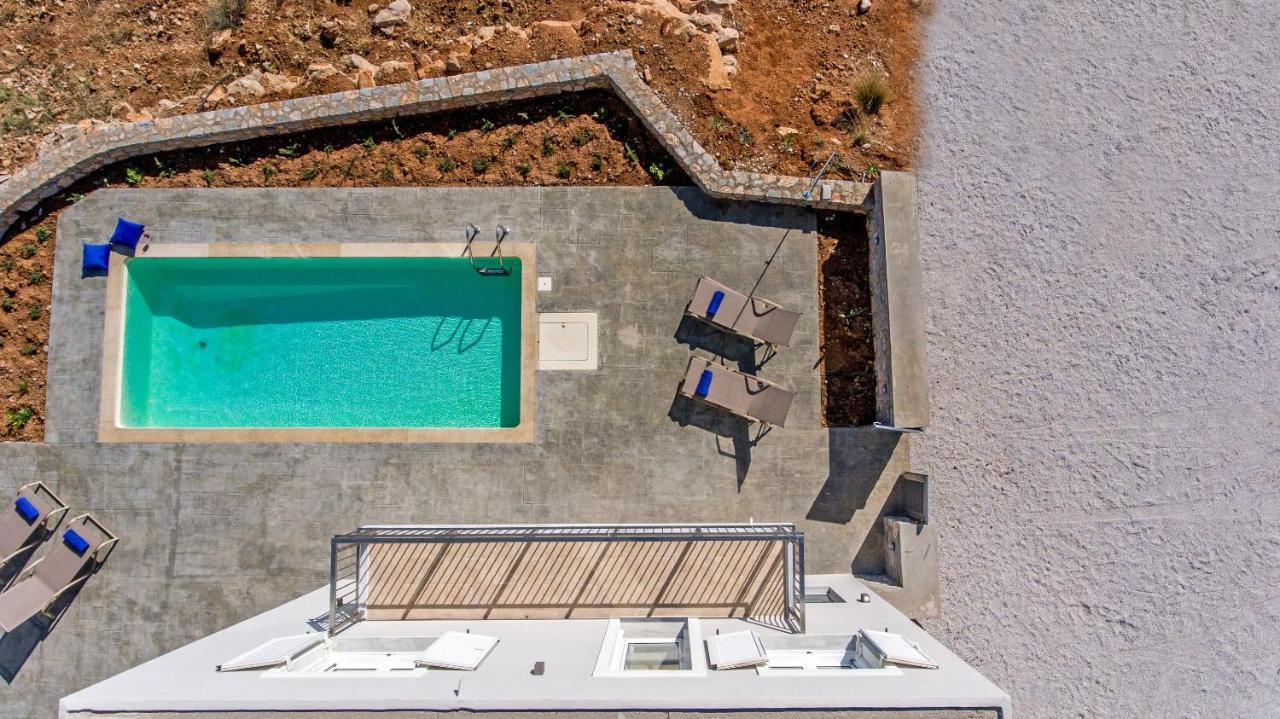 Tranquil Sea View Villa With Private Pool, Just 2Km From The Beach! Agia Galini Exterior foto