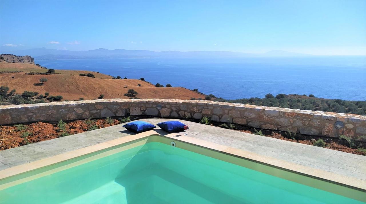Tranquil Sea View Villa With Private Pool, Just 2Km From The Beach! Agia Galini Exterior foto
